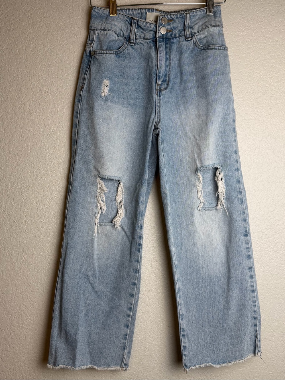Habitual Kid Wide Leg High Waist Jeans Size 14